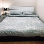 Кровать в номере Стандарт в отеле Flori Hotel