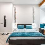 Кровать номера улучшенный в Aesthetics Room House