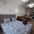Кровать в номере 6 в Loft Studio Носовихинское шоссе
