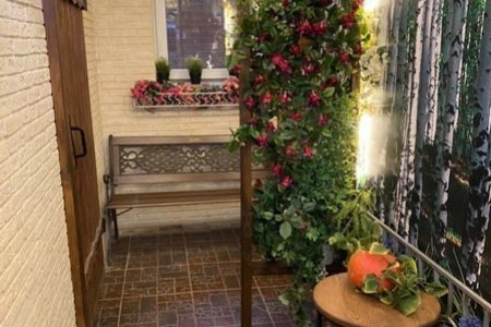 Зона отдыха в апартаментах Беседка