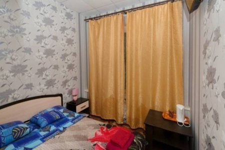 Шторы номера Стандартный двухместный в отеле Ладомир на Русаковской