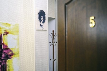Дверь в номере Двухместный в гостевом доме Sellingroom