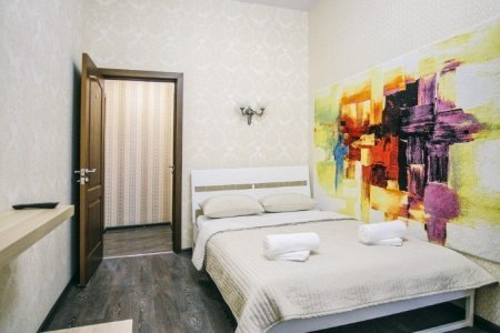 Кровать в номере Двухместный в гостевом доме Sellingroom