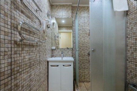 Раковина номера Бюджетный двухместный в отеле Мира