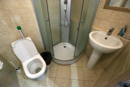 Санузел в номере Эконом в Elysium hotel