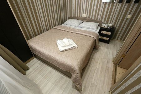 Спальная зона в номере Эконом в Elysium hotel