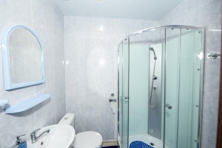 Снять Ладомир с собственной душевой и феном Душ в номере Люкс кингсайз в отеле Ладомир в Борисово