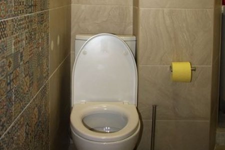Санузел в номере Стандарт плюс в отеле Лоренцо