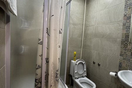 Санузел в номере Стандарт в отеле Лоренцо