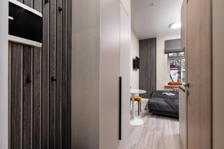 интерьер номера Люкс 308 в отеле Стромынка
