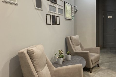 Зона отдыха в номере Стандарт в отеле innGreyHotel