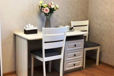 Зона отдыха в номере Делюкс в отеле Flori Hotel