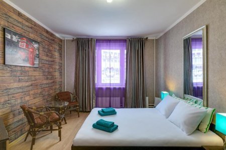 Гостиница Три иероглифа Планерная по доступным ценам Вид с порога в номере Стандарт в отеле Три Иероглифа
