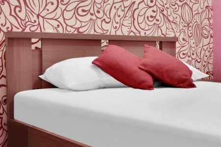 Подушки в номере Стандарт Руж в отеле Клюква