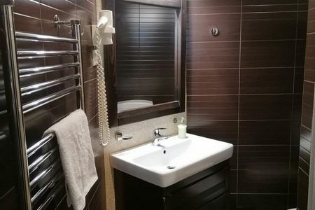 Раковин в номере Стандарт в отеле Наб