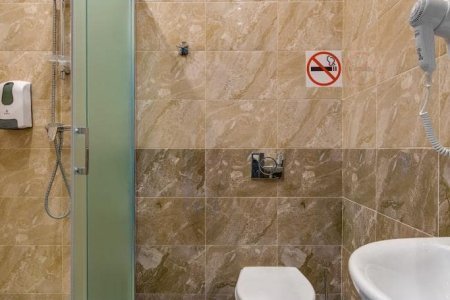 Санузел в номере Стандарт Ванильное небо в отеле Элитон Братеевская