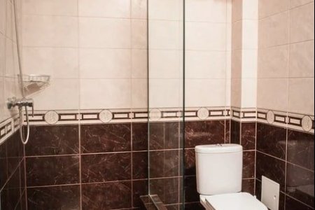 Санузел в номере Комфорт в отеле Старый Ростов