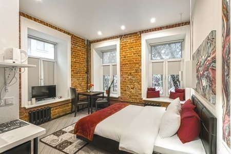 Общий вид номера улучшенный в Aesthetics Room House