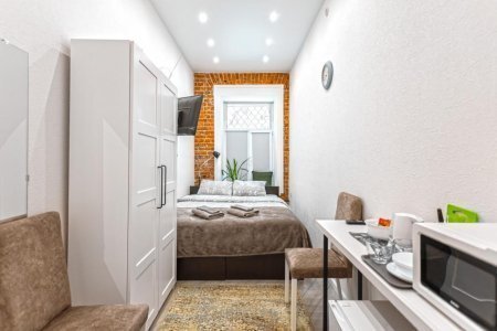 Вид с порога номера Стандарт в отеле Aesthetics Room House