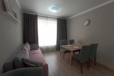 Диван в номере Double 1 в The LOFT STUDIO Moscow