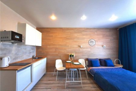 Кухня в номере Студио 1 в The LOFT STUDIO Moscow