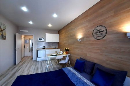 Общий вид номера Студио 3 в The LOFT STUDIO Moscow