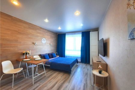 Спальное место в номере Студио 1 в The LOFT STUDIO Moscow