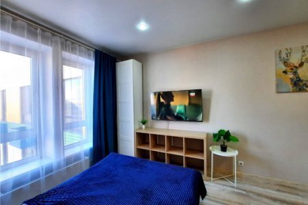 телевизор в номере Студио 3 в The LOFT STUDIO Moscow