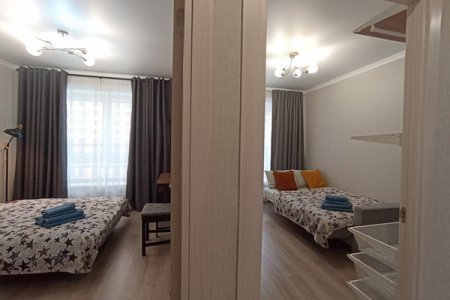 Вид с порога номера Double 1 в The LOFT STUDIO Moscow