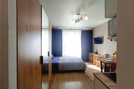 Вид с порога номера New studio na Larushina в The LOFT STUDIO Moscow