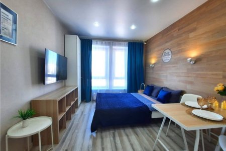 Вид с порога номера Студио 2 в The LOFT STUDIO Moscow