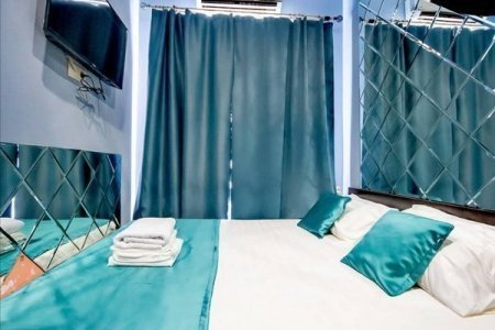 Спальная зона в номере Стандарт № 4, 11,12,14 в отеле Джаз