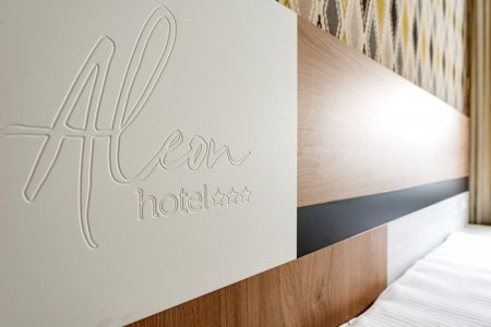 Интерьер номера Сканди в отеле Алеон