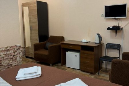 Интерьер номера Стандарт без окна в Мастер отель Останкино