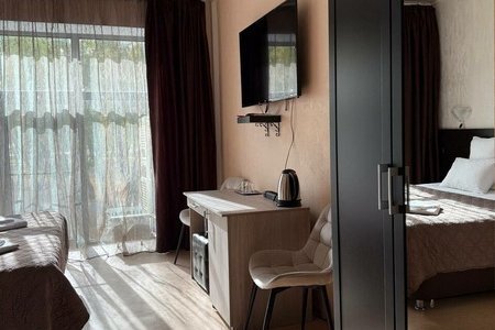 Интерьер номера Улучшенный Стандарт в Мастер отель Останкино
