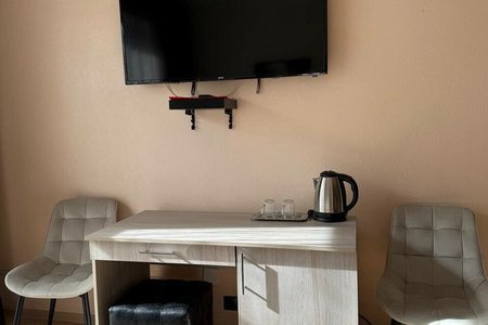 Зона отдыха в номере Улучшенный Стандарт в Мастер отель Останкино
