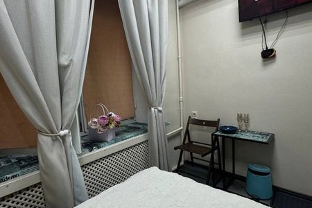 Кровать номера Стандарт в отеле Найс сити
