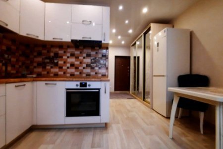 Кухня в апартаментах 4 в Loft Studio