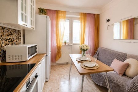 Кухонная зона в номере 5 в Loft Studio Носовихинское шоссе