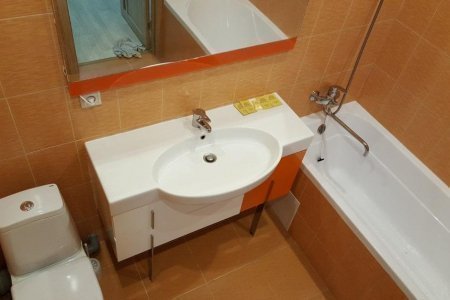 Раковина в номере 1 в Loft Studio