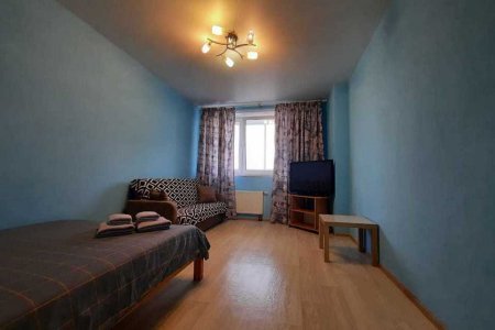 Вид с порога номера 1 в Loft Studio