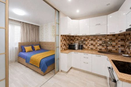 Зеркало в апартаментах 4 в Loft Studio