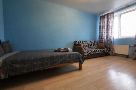 Зона отдыха в номере 1 в Loft Studio