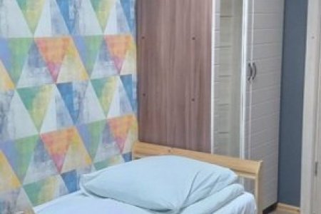 Зона отдыха в номере Эконом TWIN без окна в Апельсин на Вернадского