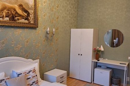 Интерьер номера Комфорт в отеле Лев