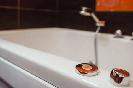 Ванная комната в номере Делюкс в Брестоле