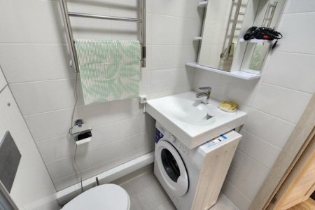 Санузел в апартаментах 2 в The Loft Studio у метро Котельники