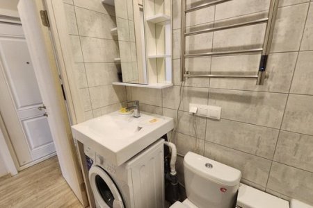 Санузел в номере 4 в The Loft Studio у метро Котельники
