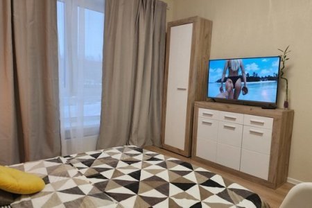 Зона отдыха в номере 3 в The Loft Studio у метро Котельники
