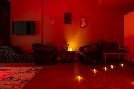 Интерьер номера 619 Апартаменты в Де Арт Москва-Сити